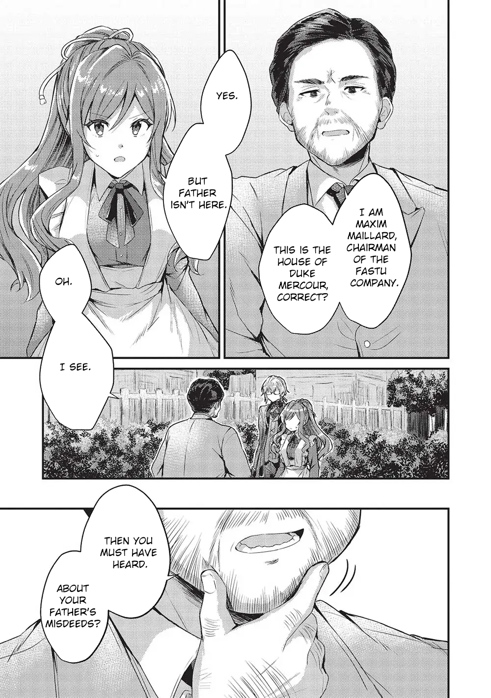 The Slime Duke and the Fallen Noble Lady’s Surprisingly Happy Engagement Chapter 3 Page 7